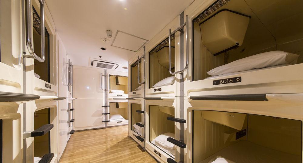 Shinjuku Kuyakusho-Mae Capsule Hotel Tokyo Luaran gambar