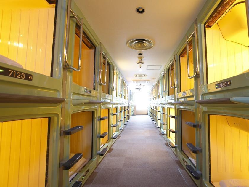 Shinjuku Kuyakusho-Mae Capsule Hotel Tokyo Luaran gambar