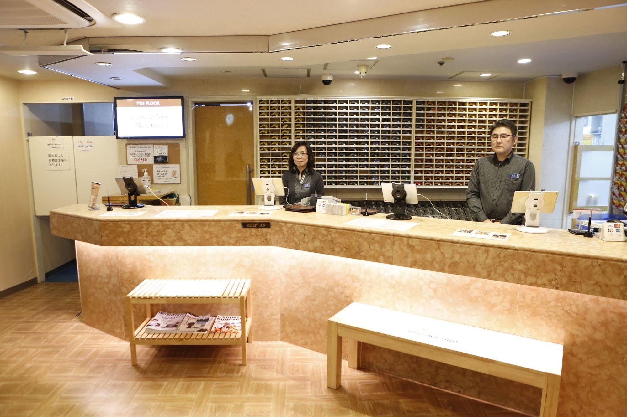 Shinjuku Kuyakusho-Mae Capsule Hotel Tokyo Luaran gambar