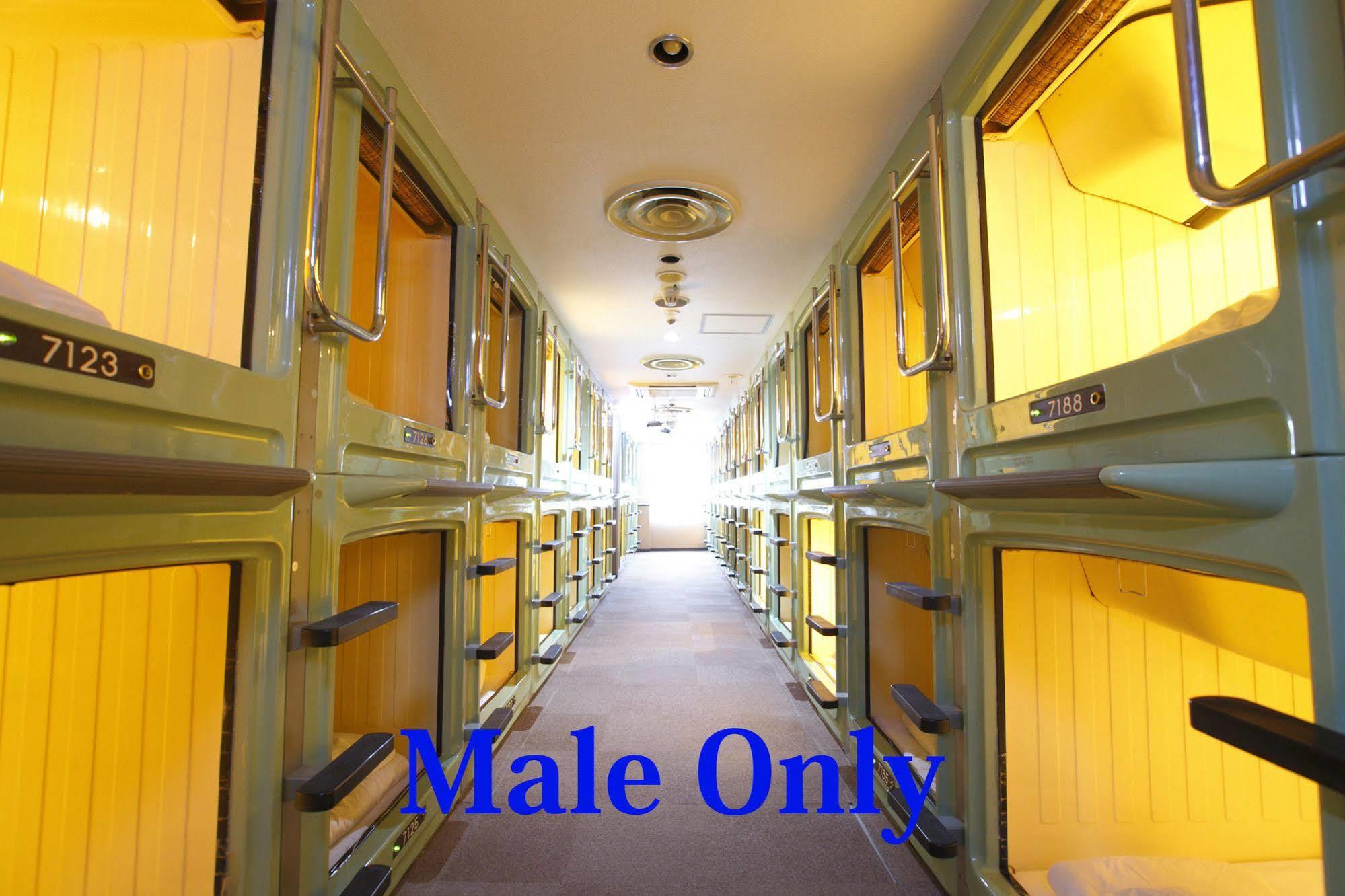Shinjuku Kuyakusho-Mae Capsule Hotel Tokyo Luaran gambar